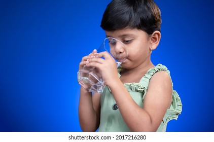 Child Drinking Clean Pure water