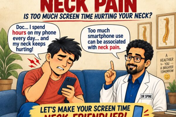 Is Too Much Smartphone Use Hurting Your Neck? | Spine Comics Episode 4